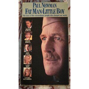 Fat Man and Little Boy (VHS 1989) Paul Newman Bonnie Bedelia Dwight Schultz WWII